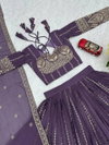 PC 516 Heavy Faux Georgette With Heavy Embroidery Sequence Work Lehenga With Choli Dupatta Wholesale Suppliers In Mumbai
